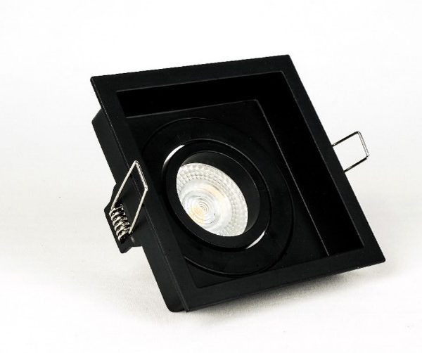 โคมฮาโลเจน # SL-6-B-571-1 สีดำ 1 ช่อง