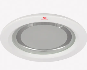 โคมดาวน์ไลท์ SL # 6-ASW-552  (4") สีขาว หน้ากระจก
