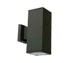 โคมติดผนัง SP # A004-2 BK 2xE27ทรงสี่เหลี่ยม W9xH29cm.