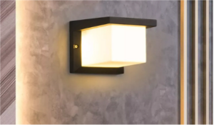 โคมติดผนัง LED Supot # SP004 สีดำ Warm white