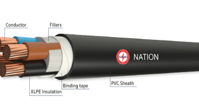 สายไฟ CV Nation 4 แกน