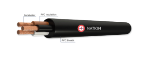 สายไฟ IEC 53 (VCT) Nation 3 แกน