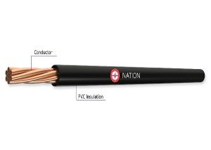 สายไฟ  IEC01 (THW)  Nation  1 x 1.5  SQ.MM