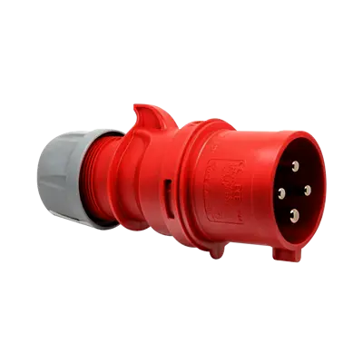 ปลั๊กไฟเพาเวอร์ Haco รุ่น 024-6V 32A 400V 4 ขา