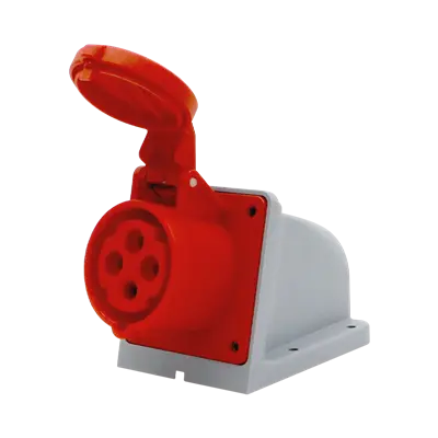 ปลั๊กไฟเพาเวอร์ Haco รุ่น 114-6 16A 400V 4ขา