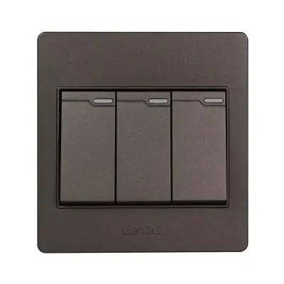 สวิตซ์ Haco รุ่น M3-S31 ทางเดียว 3 ช่อง 16A