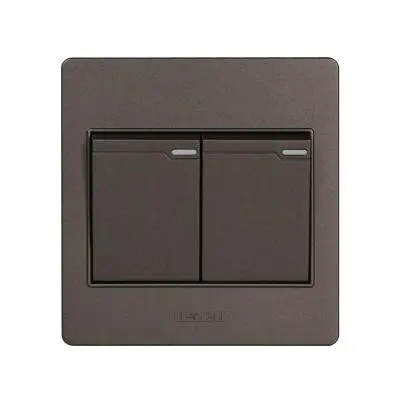 สวิตซ์ Haco รุ่น M3N-S21 ทางเดียว 2 ช่อง 16A