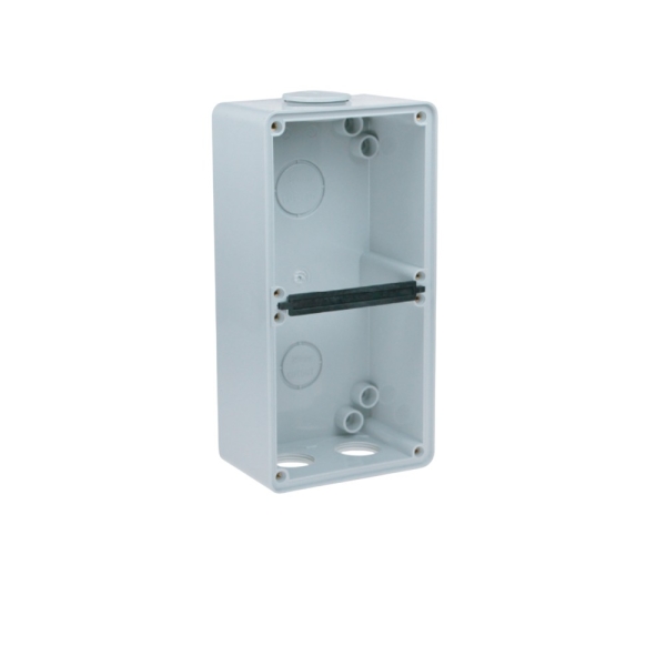 กล่อง Haco รุ่น 66E2 ขนาด 2 ช่อง IP66