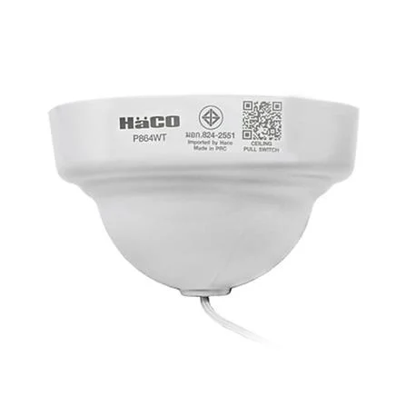 สวิตซ์กระตุก Haco รุ่น P864WT 6A 250V