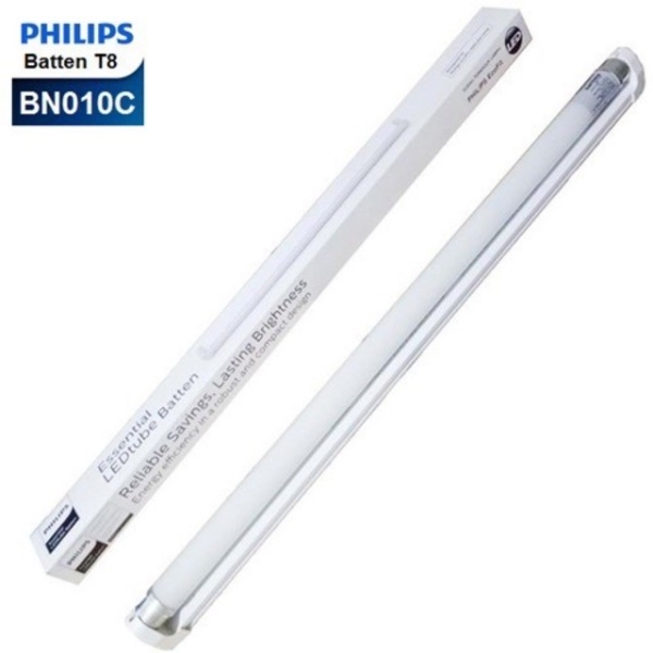 ชุดรางไฟ LED Philips รุ่น BN010C Ecofit LEDtube 8w 60cm 65K DL
