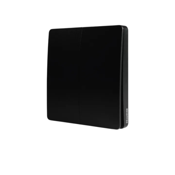 สวิตซ์ไร้สาย Haco รุ่น HWS-2P/B 2ช่อง IP67 สีดำ