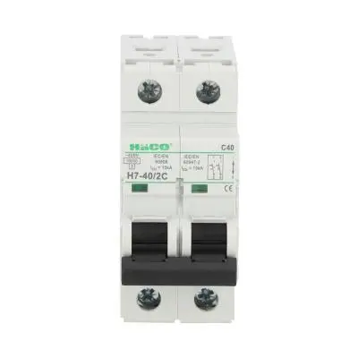 เมนเบรคเกอร์ Haco 2P 40A รุ่น H7-40/2C