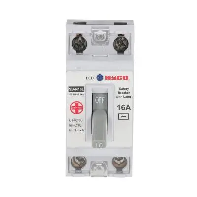 มินิเบรคเกอร์ Haco รุ่น SB-N16L 2P 16A