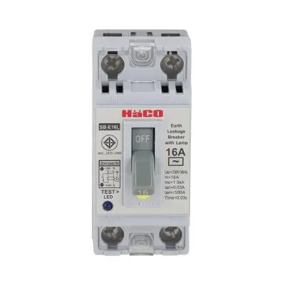 เบรคเกอร์กันดูด Haco รุ่น SB-E16L