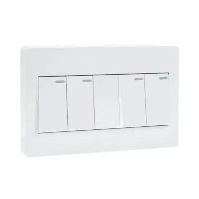 สวิตซ์ Haco รุ่น M4-S41 ทางเดียว 4ช่อง 16A