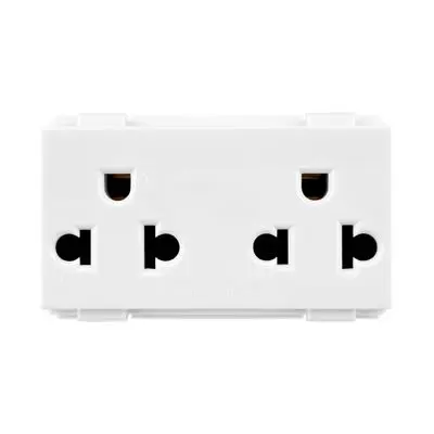 ปลั๊กไฟ Haco รุ่น TJ-W8416V2A กราวด์คู่ 3ขา