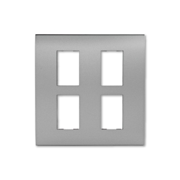 หน้ากาก Haco รุ่น TJ W1104-MSB 4ช่อง