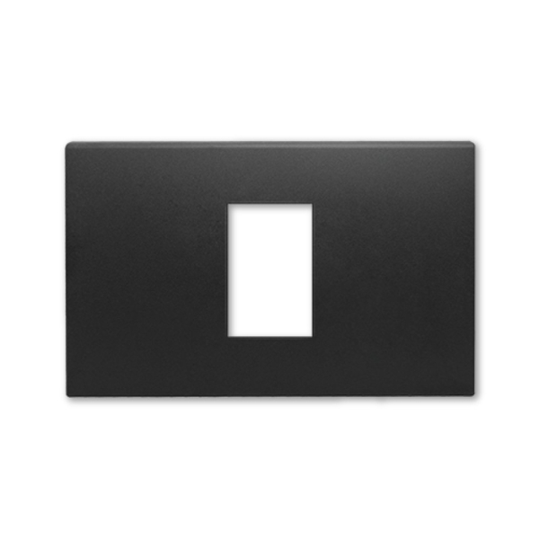 หน้ากาก Haco รุ่น TJ W1111-SBL 1ช่อง