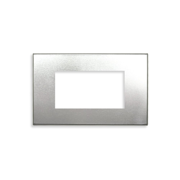 หน้ากาก Haco รุ่น TJ-W1413-ASW โลหะเงิน 3ช่อง