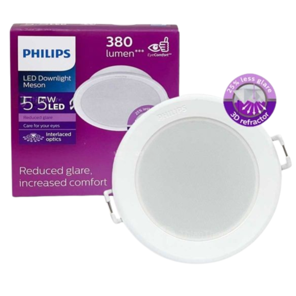 โคมดาวน์ไลท์ LED Philips รุ่น 59444 Meson 3.5" 6/5.5W 65K เดย์