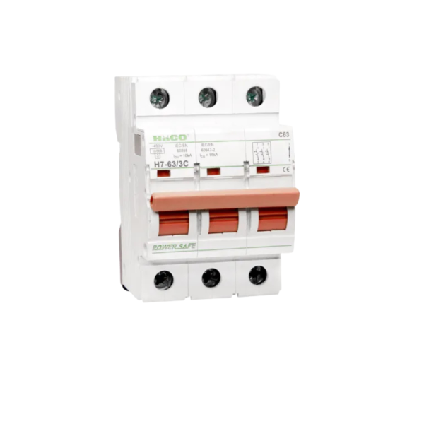 ลูกเซอร์กิต Haco 3P 63A รุ่น H7-63/3C 10KA
