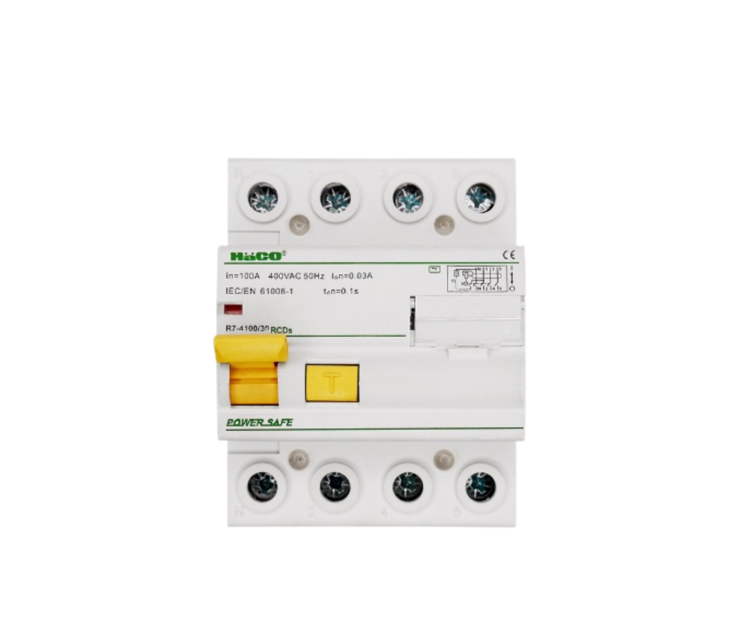 เมนเบรคเกอร์กันดูด Haco รุ่น R7-4100/30 4P