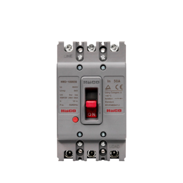 เมนเบรคเกอร์ Haco รุ่น HM3-100S50 3P 50A