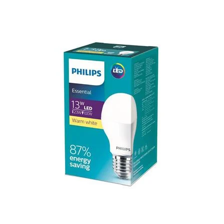 หลอด LED Philips รุ่น Essential 13-100W E27 3000K WW