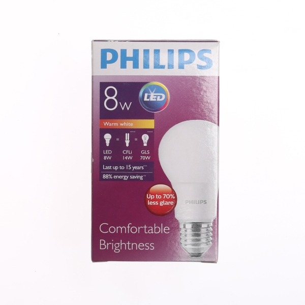 หลอด LED Philips รุ่น LEDbulb MyCare 8-76W E27 30K Warm White
