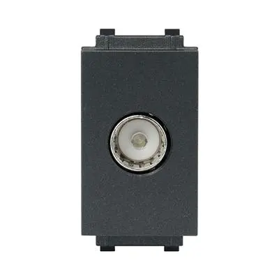 ปลั๊กไฟ Philips รุ่น LeafStyle 1M ทีวี สีเทาดํา