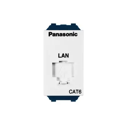 ปลัํกไฟ Panasonic รุ่น WEG 24886 คอมพิวเตอร์ CAT 6E สีขาว