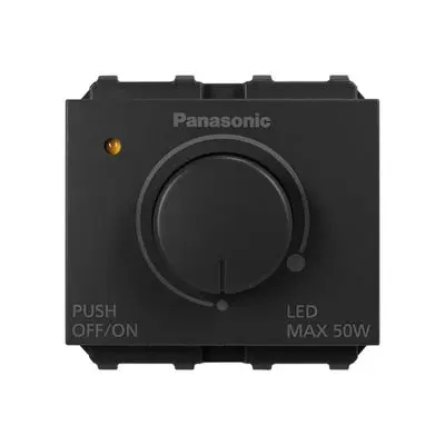 ดิมเมอร์ Panasonic INITIO รุ่น WEGN 57912 B 50W LED สีดํา