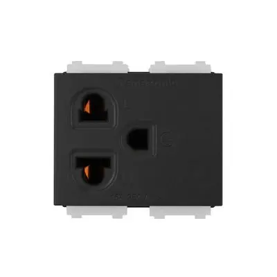 ปลั๊กไฟ Panasonic INITIO รุ่น WEGN 1191 B กราวด์เดียว สีดํา