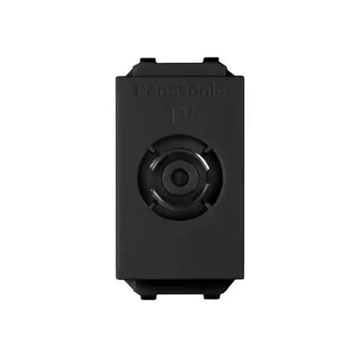 ปลั๊กไฟ Panasonic INITIO รุ่น WEGN 2501 B ทีวี สีดํา