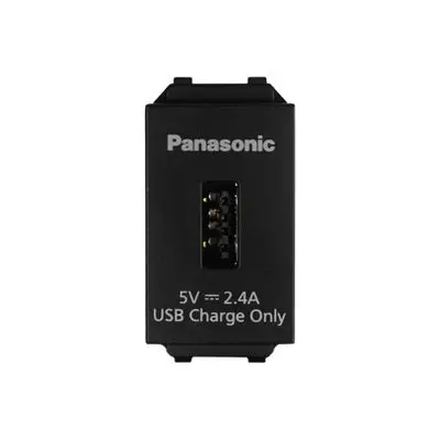 เต้ารับ USB Panasonic INITIO รุ่น WEFN 108107-BTH สีดํา