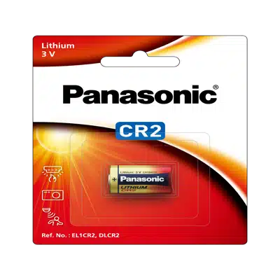 ถ่าน Panasonic รุ่น  CR-2W/1BE Lithium 3 V