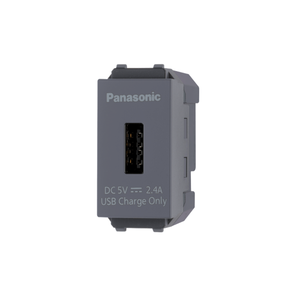 เต้ารับ USB Panasonic INITIO รุ่น WEFN 108107-HTH เมทาลิคเทา