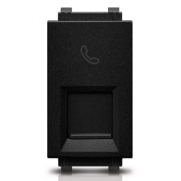 ปลั๊กไฟ Philips รุ่น LeafStyle 1M RJ11 โทรศัพท์ สีเทาดํา