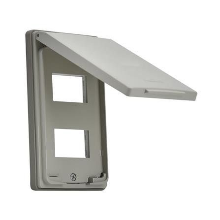 หน้ากาก Panasonic รุ่น WEG 7902 กันนํ้า 2ช่อง