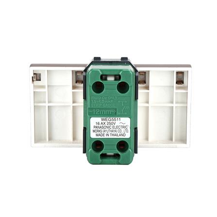 สวิตซ์ Panasonic รุ่น WEG 5511MA ทางเดียว 3ช่อง - Image 3