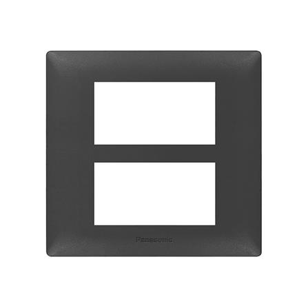 หน้ากาก Panasonic INITIO รุ่น WEGN 6806 H 4ช่อง เมทาลิคเทา