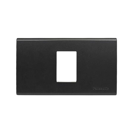 หน้ากาก Panasonic รุ่น WEG 6801 MB 1ช่อง เมทาลิคดํา