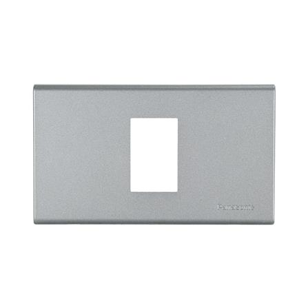 หน้ากาก Panasonic รุ่น WEG 6801 MH 1 ช่อง เมทาลิคเทา