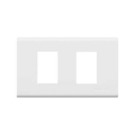 หน้ากาก Panasonic รุ่น WEG 6802 WK 2ช่อง ขาว