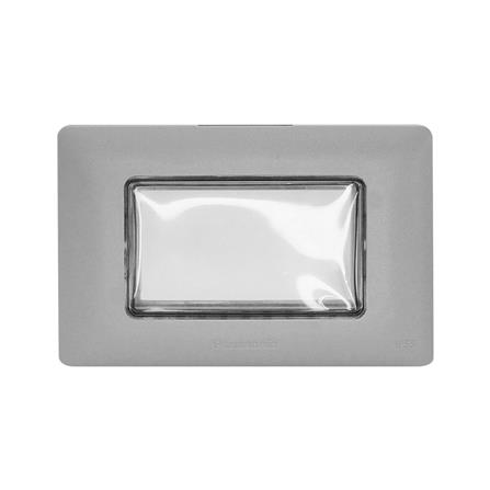 หน้ากาก Panasonic กันนํ้า INITIO รุ่น WEG 8963LH สีเทา แบบฝัง