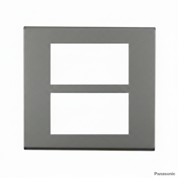 หน้ากาก Panasonic รุ่น WEG 6806 MH 6ช่อง เมทาลิคเทา