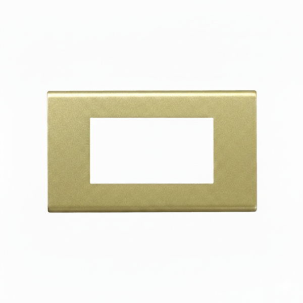 หน้ากาก Panasonic รุ่น WEG 6803 MY 3ช่อง เมทาลิคทอง