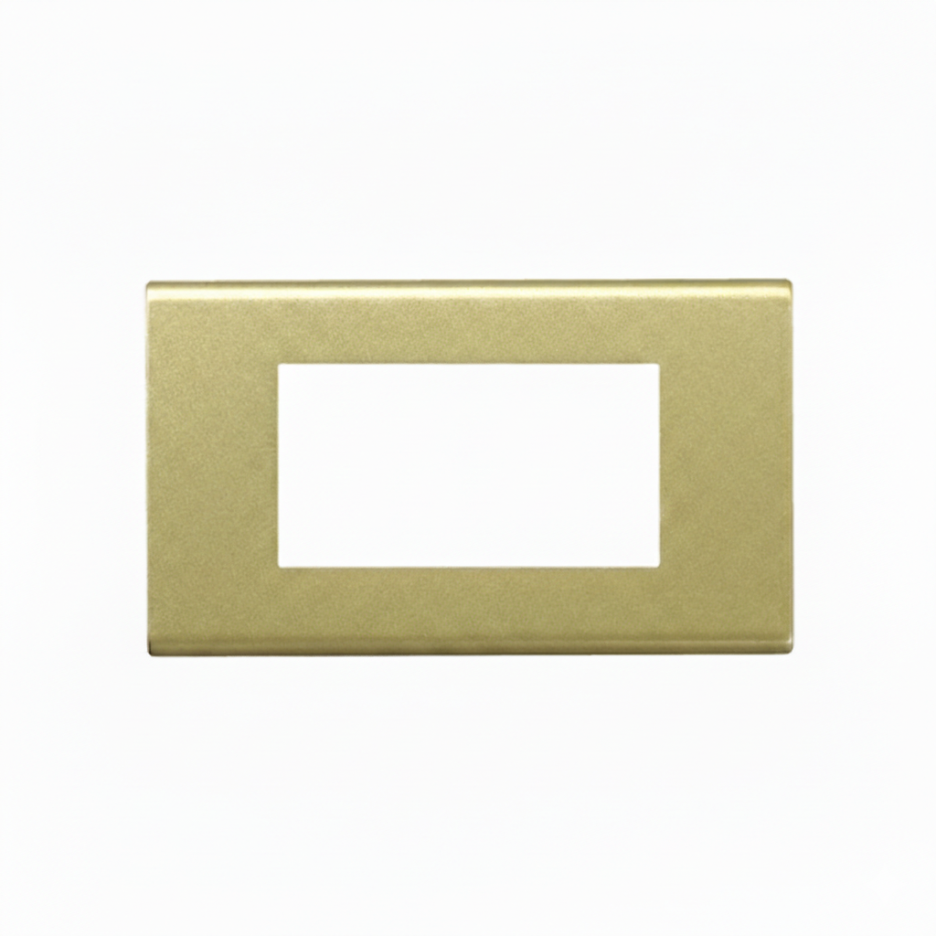 หน้ากาก Panasonic รุ่น WEG 6803 MY 3ช่อง เมทาลิคทอง