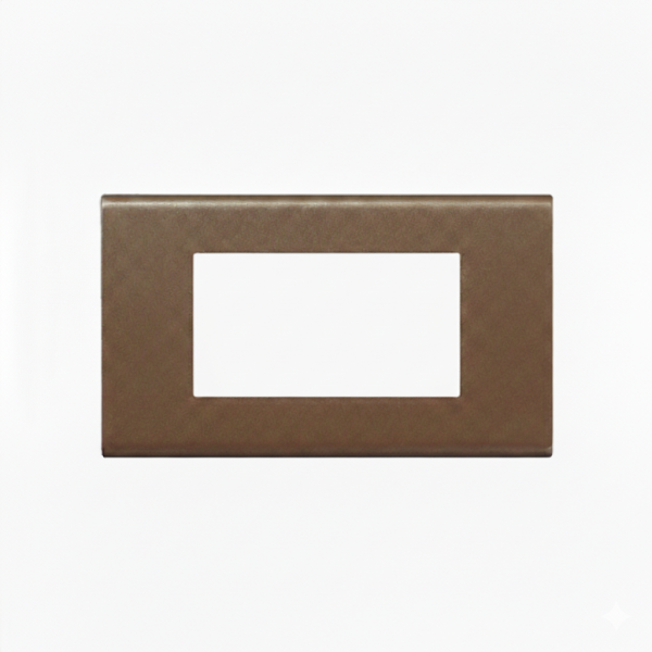 หน้ากาก Panasonic รุ่น WEG 6803 MF 3ช่อง เมทาลิคนํ้าตาล