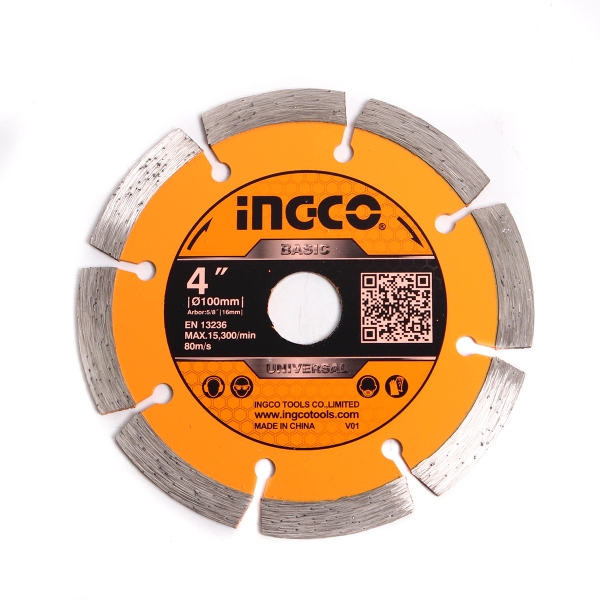 ใบเพชรตัดคอนกรีต INGCO รุ่น DMD011002 4 นิ้ว